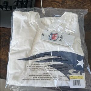NFL Patriots Rivalries T Shirt - White Mens Small